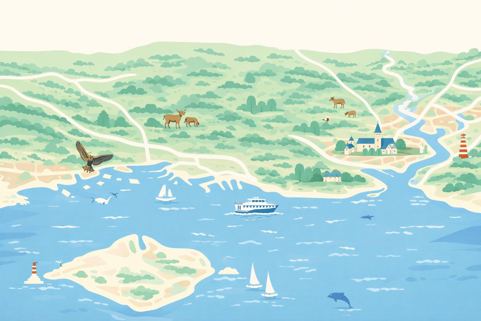 Areas we cover - Lymington and New Forest map