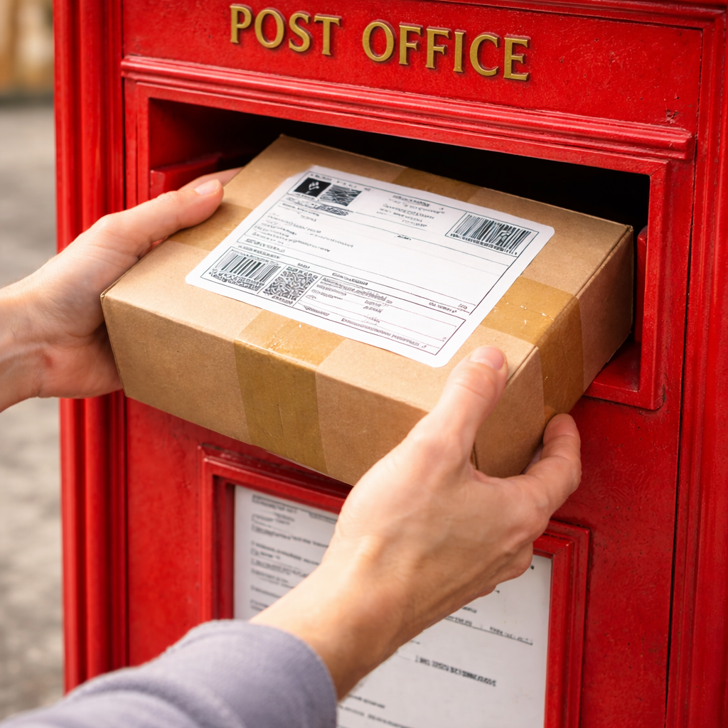 Send-in repair service - secure packaging and delivery